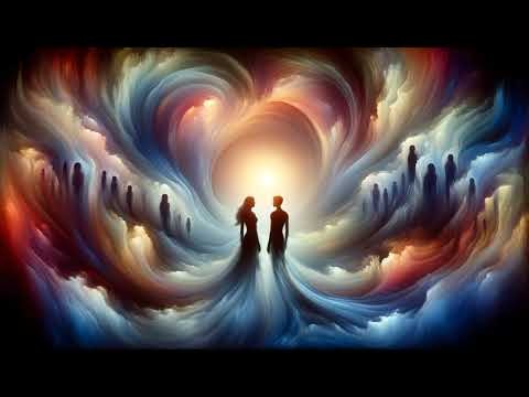 Hình ảnh minh họa một cặp đôi đang nhìn nhau tình tứ, thể hiện sự khao khát thầm kín trong tình yêu.