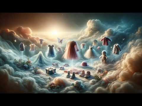 Quần áo trẻ em tượng trưng cho sự hồn nhiên, trong sáng.